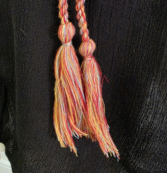 Topshop Black Floral Embroibery Swim Coverup - Picture 11 of 11